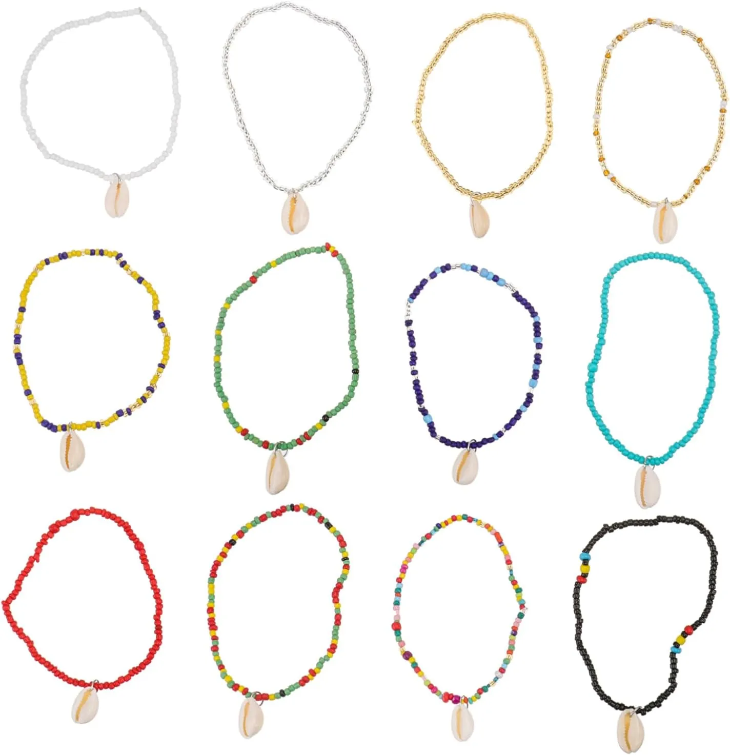 Ankle Ornament Handmade Shell Anklet Style Foot Adornment Beach Anklets for Women