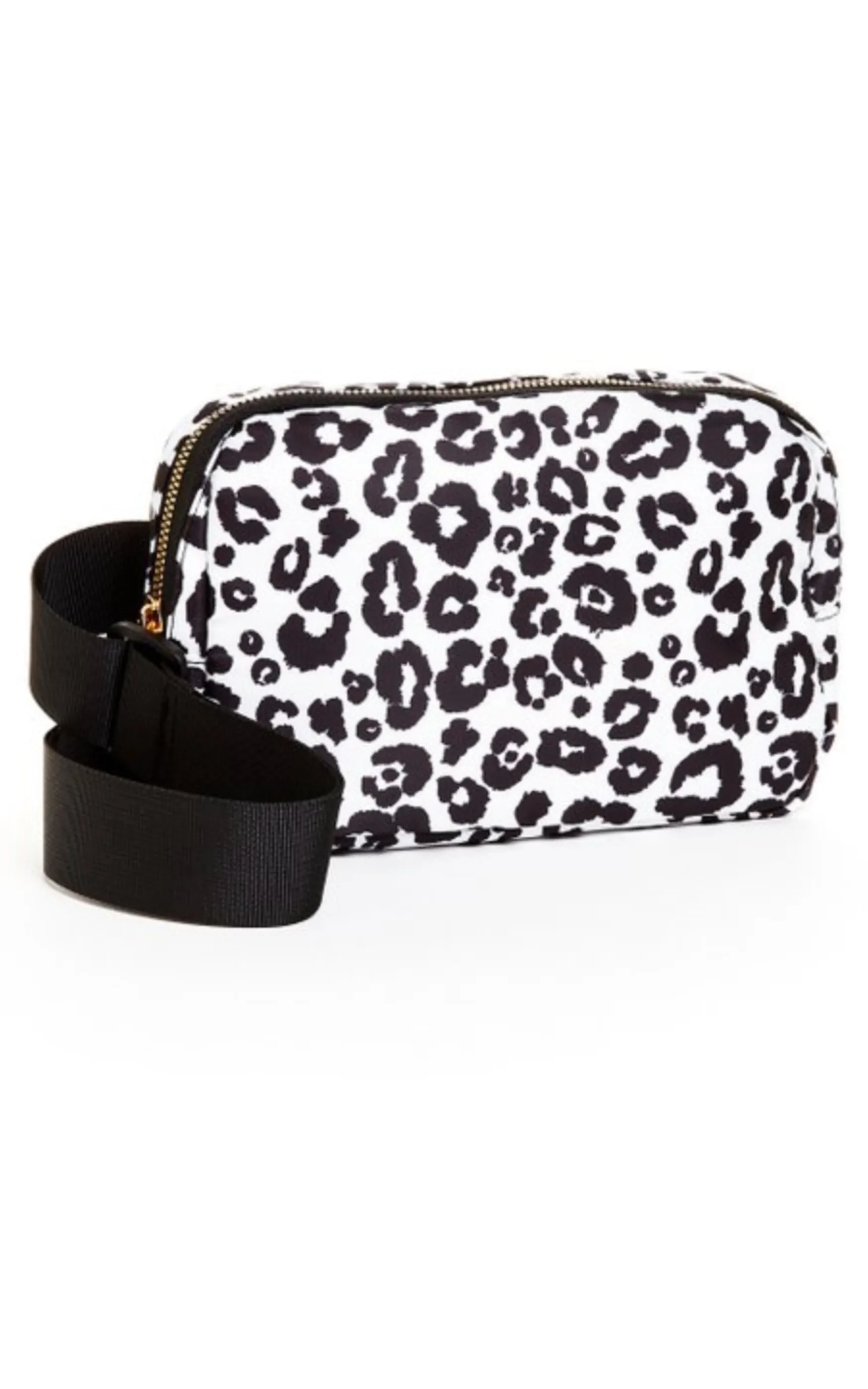 BHB DOORBUSTER: Sara's Everywhere Belt Bag - White Cheetah