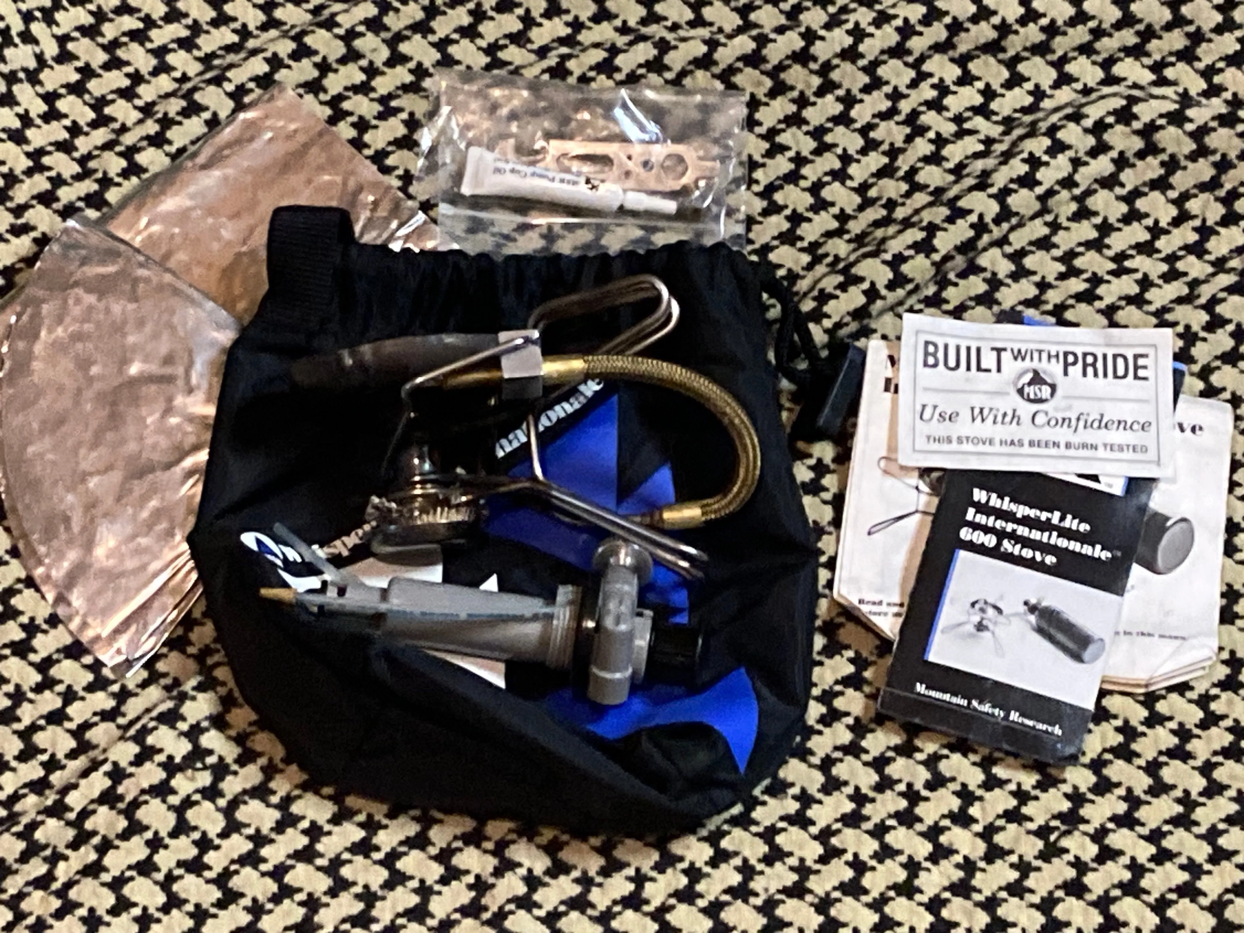 Cookware, WhisperLite™ International 600 Stove, multi-fuel backpacking stove (Used)