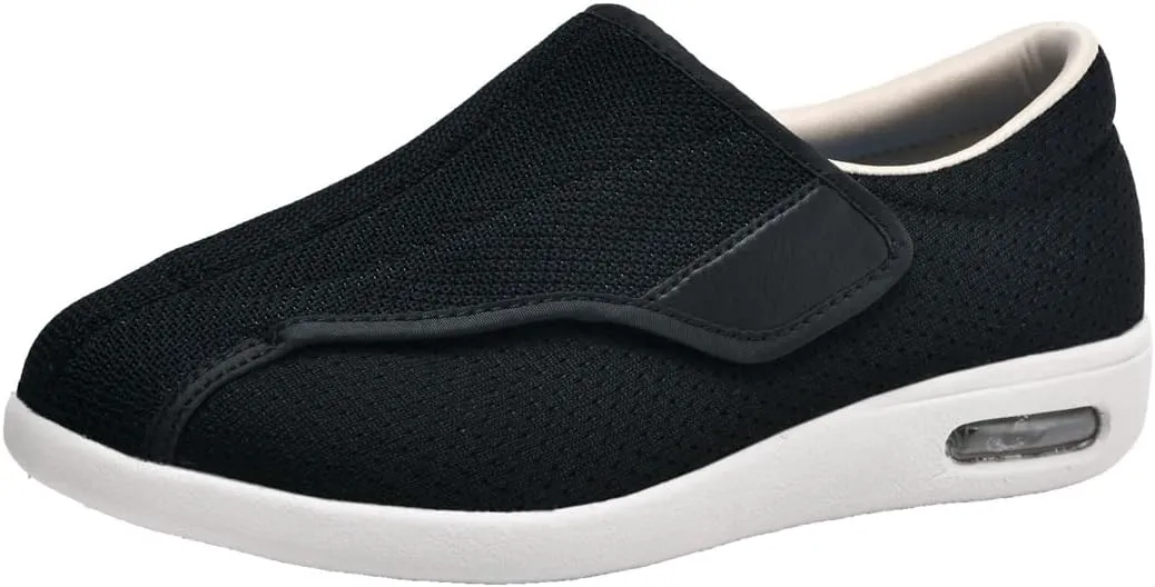 Diabetic Slippers for Women Men Memory Foam Arthritis Edema Walking Shoes Adjustable Swollen Feet Indoor Outdoor Shoes