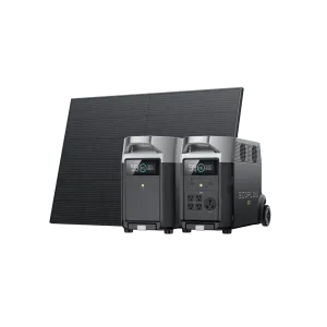 EcoFlow DELTA Pro Portable Power Station   400W Rigid Solar Panel   EcoFlow DELTA Pro Smart Extra Battery