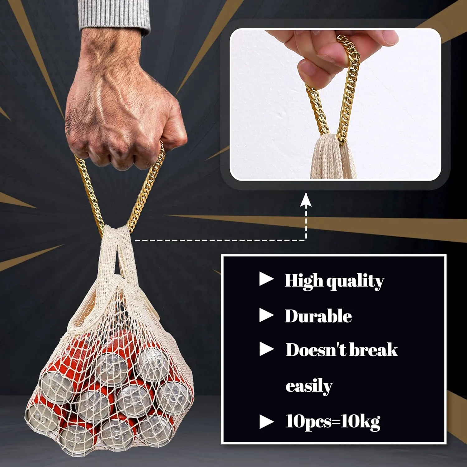 Fansilver 5 Pcs Stainless Steel Mens Bracelet Gold Silver Cuban Link Rope Figaro Cuban Chain Bracelets for Men Women 7.48/8.07/8.26 inches