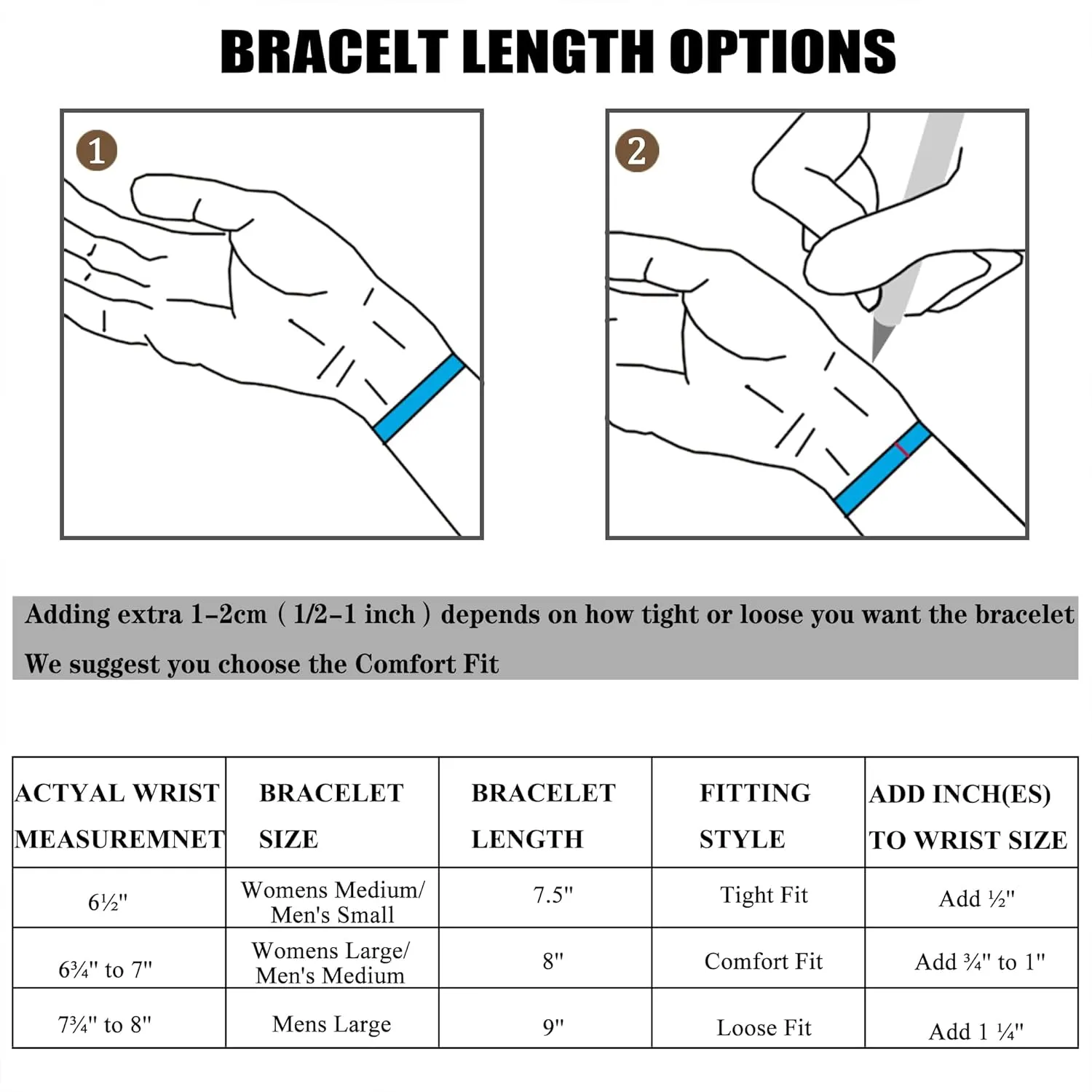 FINREZIO 5Pcs Stainless Steel Bracelets for Men Women Gold Silver Cuban Link Rope Figaro Cuban Chain Bracelet Set for Men 7.48/8.07/8.26 inches