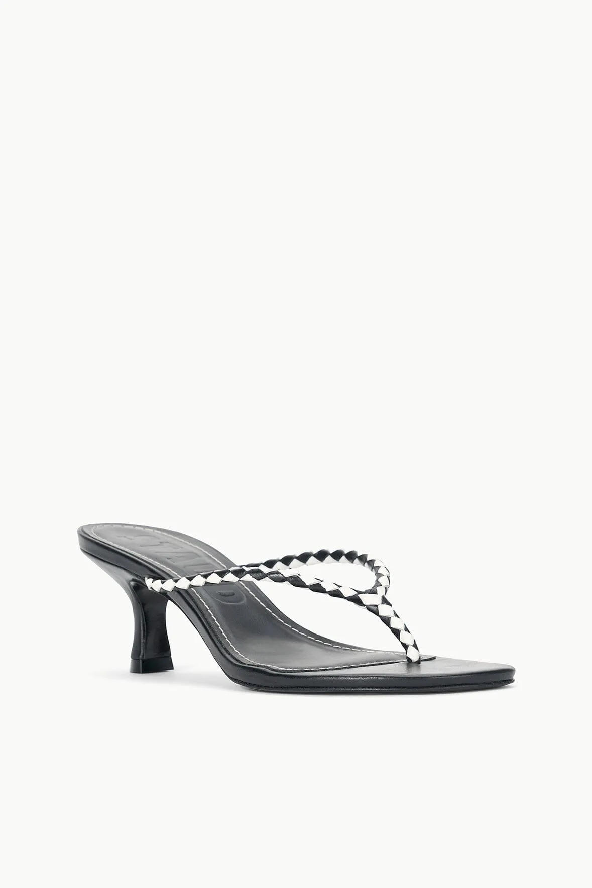 FREJA KITTEN HEEL | BLACK PAPER