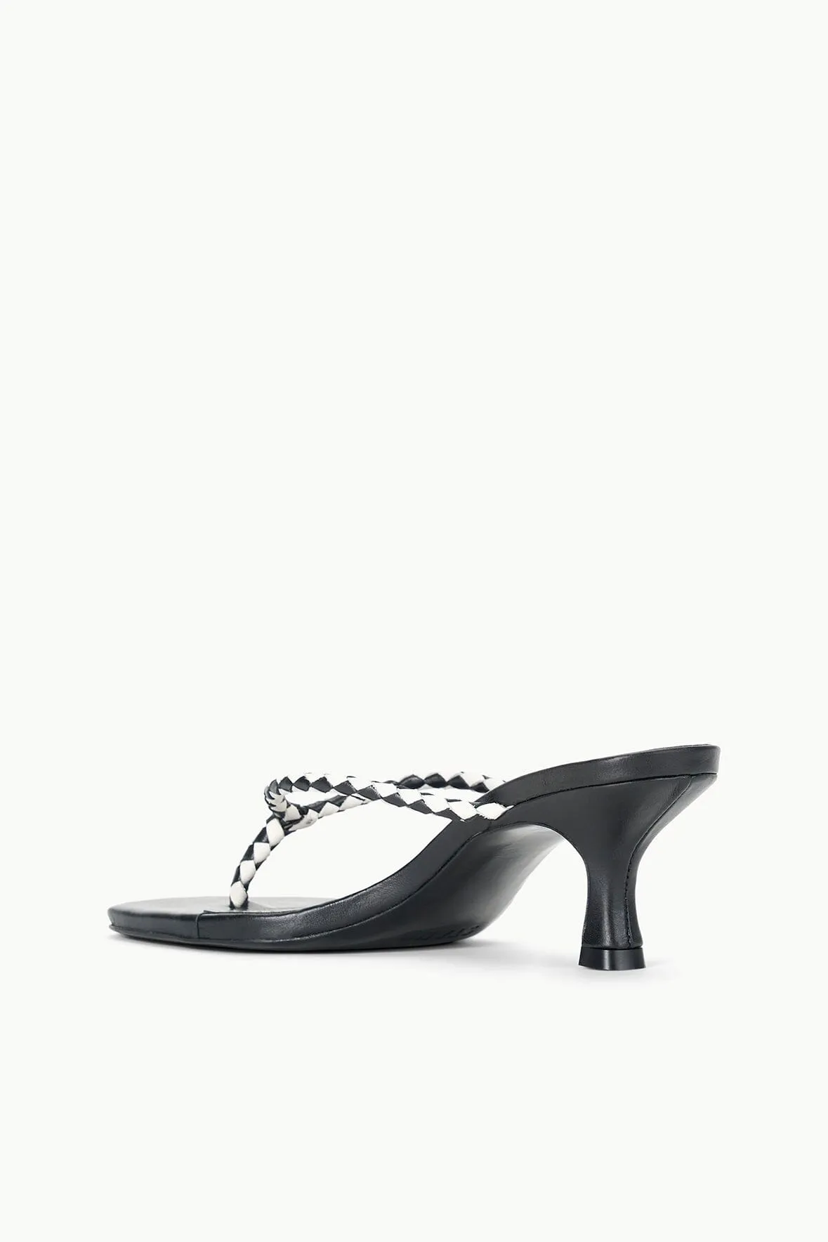 FREJA KITTEN HEEL | BLACK PAPER