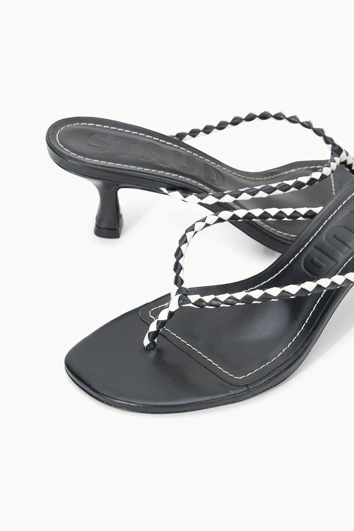 FREJA KITTEN HEEL | BLACK PAPER