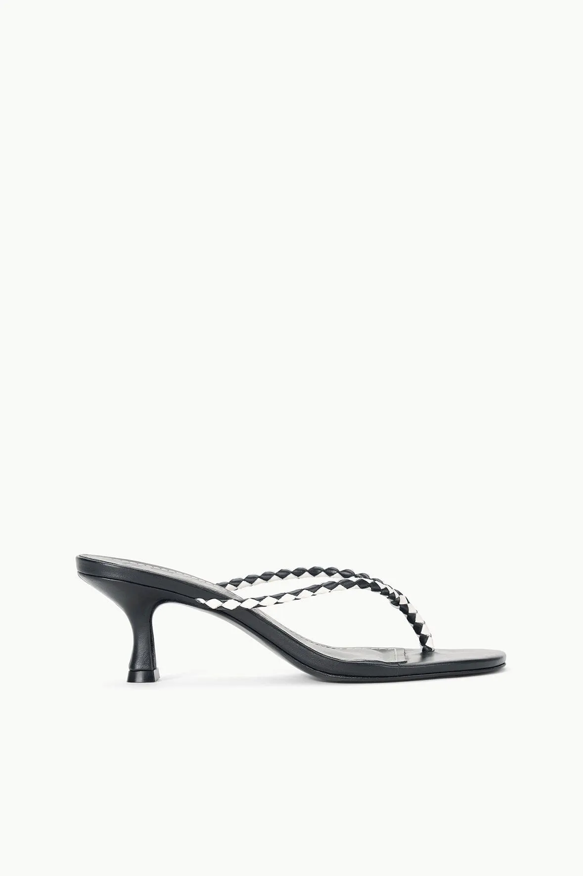 FREJA KITTEN HEEL | BLACK PAPER