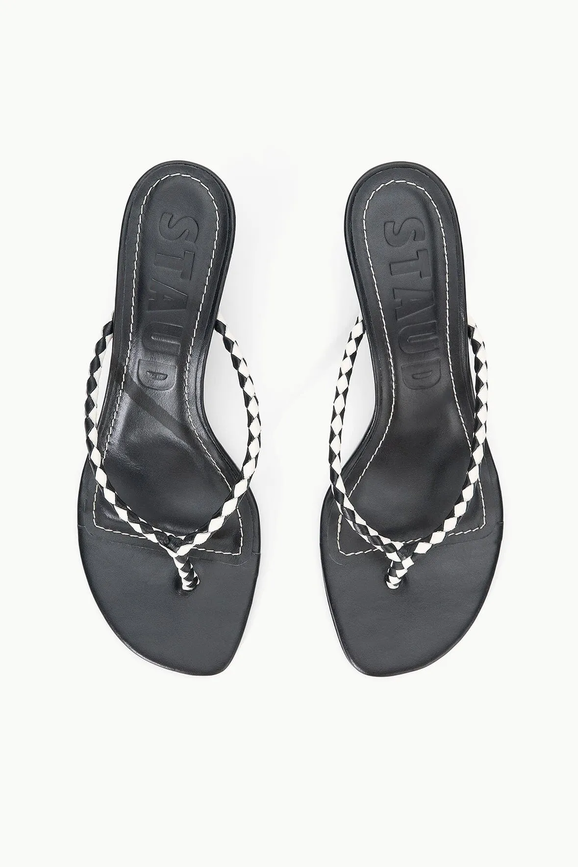 FREJA KITTEN HEEL | BLACK PAPER