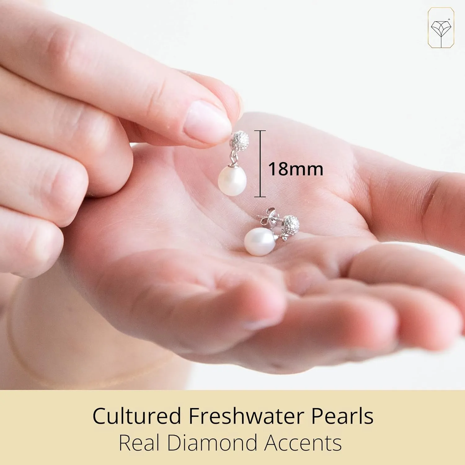 Freshwater Pearl Earrings for Women in Sterling Silver | Sterling Silver Pearl Earrings in Various Styles by MAX   STONE