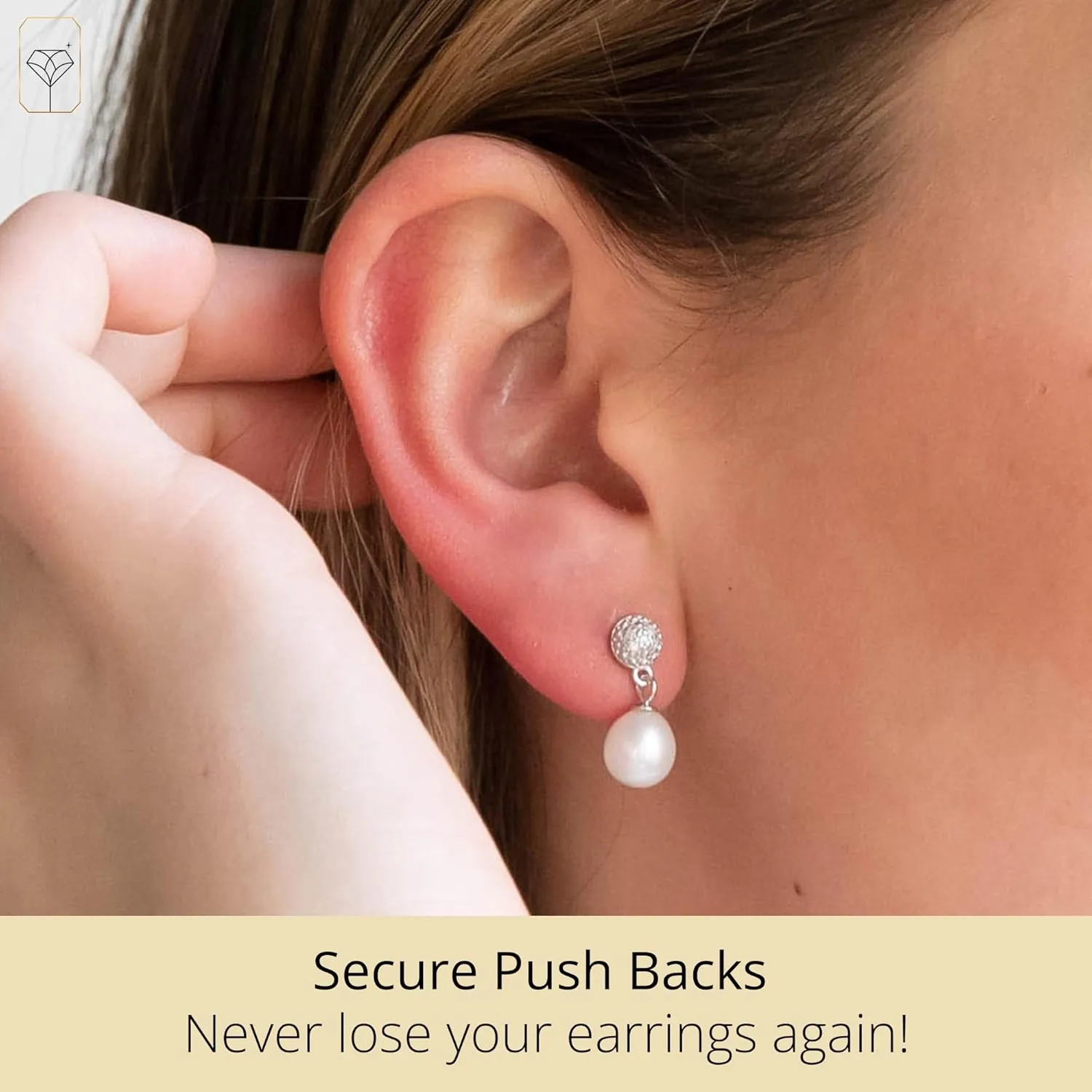 Freshwater Pearl Earrings for Women in Sterling Silver | Sterling Silver Pearl Earrings in Various Styles by MAX   STONE