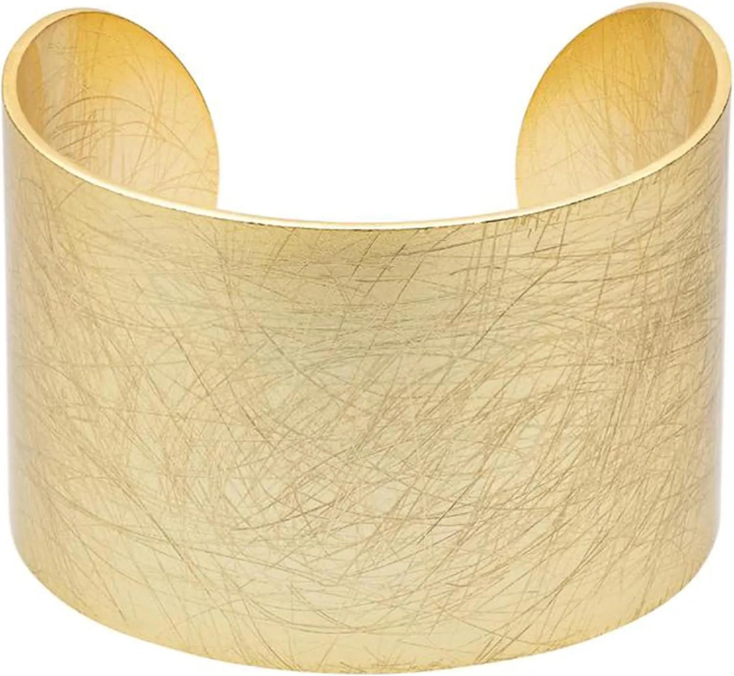 Hammered Cuff - Stylish Arm Bangle for Women - Adjustable Cuff Bracelet