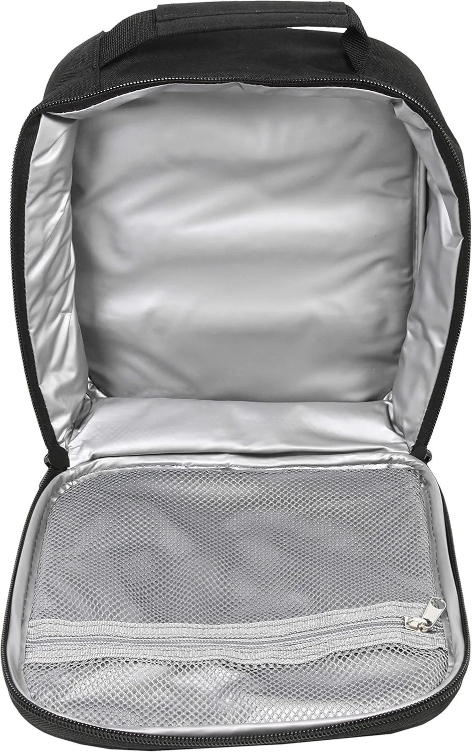 J World New York Unisex Kid's Duo Rolling Backpack with Lunch Box Set, Black, One Size