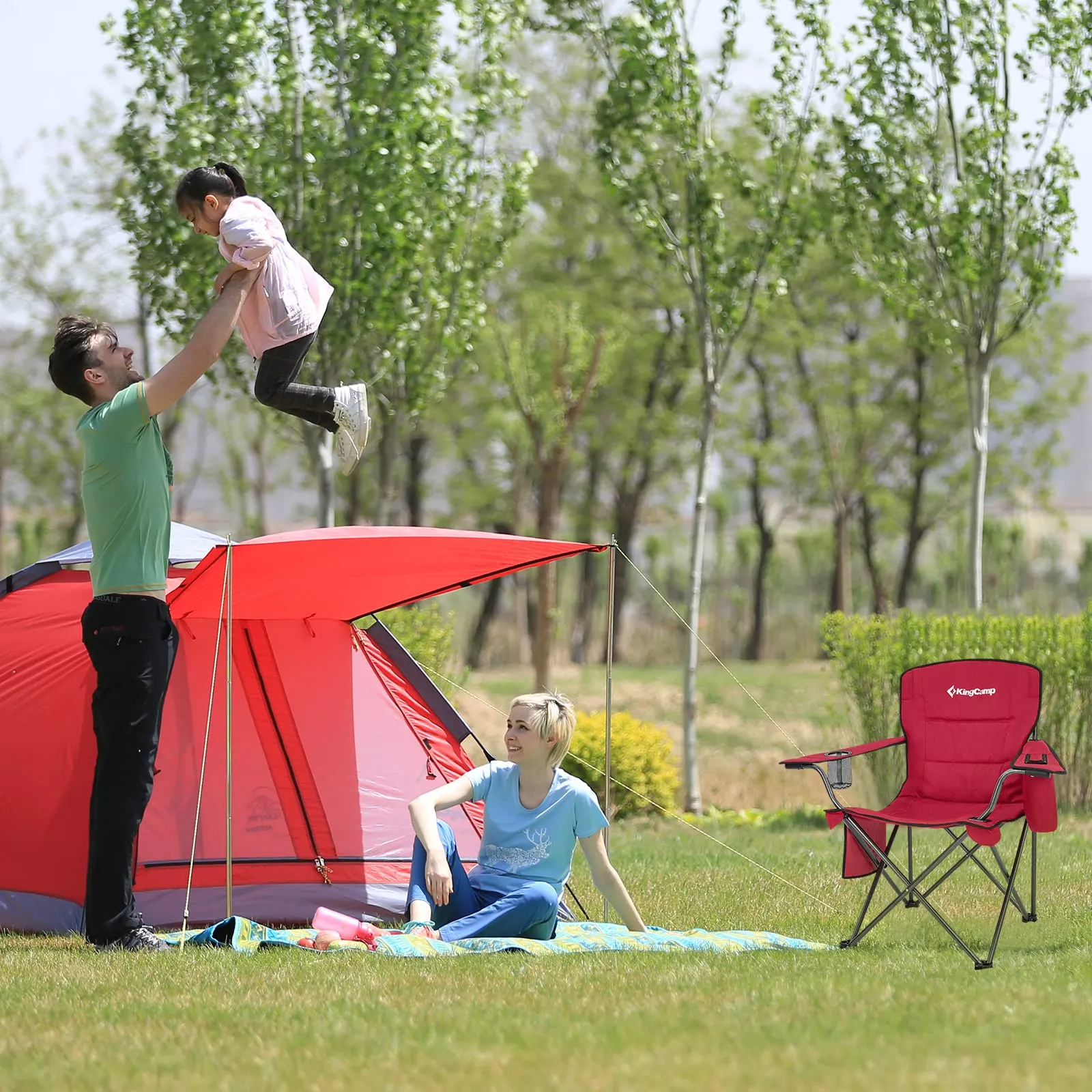 KingCamp Oversized Outdoor Camping Folding Chair