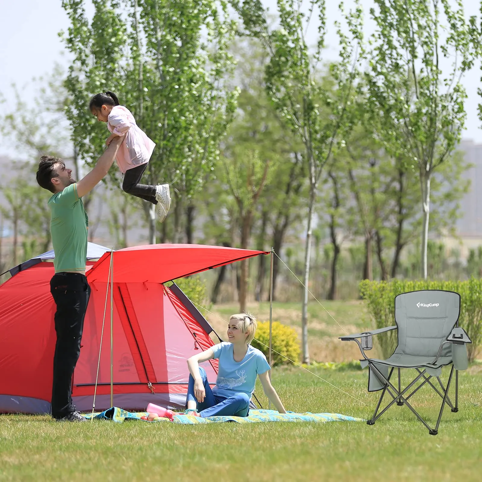 KingCamp Oversized Outdoor Camping Folding Chair