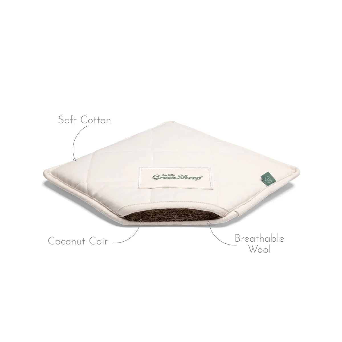 Natural Moses Basket Mattress