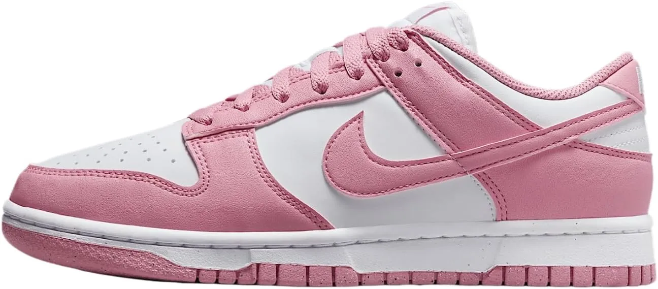 Nike Dunk Low Next Nature Women's Shoes (DD1873-112, White/Elemental Pink)