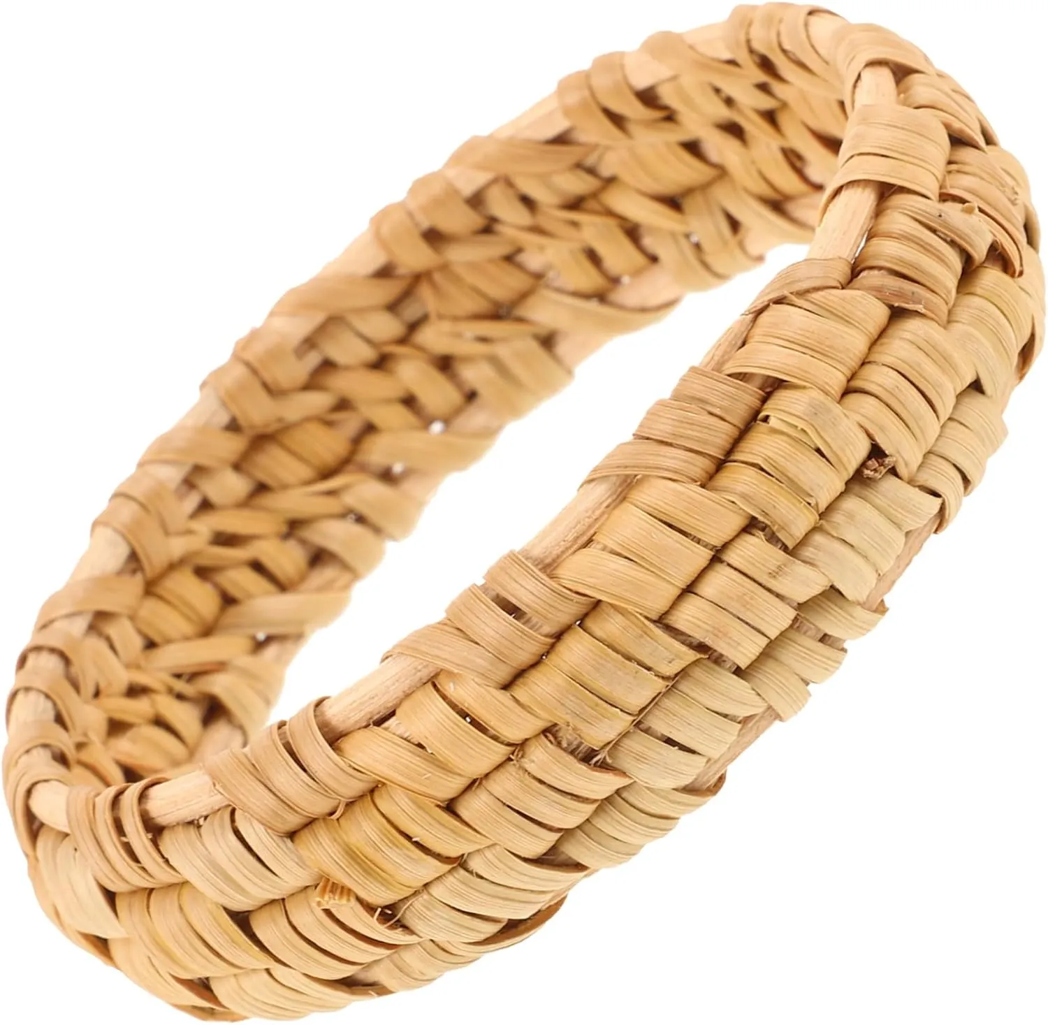 Rustic Natural Woven Bracelet for Women Vintage Braided Bangle Design Craftsmanship Present for Graduation Birthdays and Special Occasions