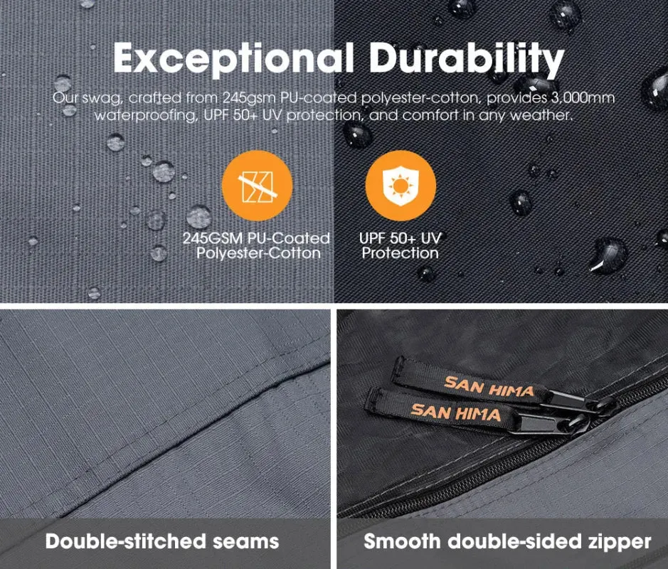San Hima Free Standing Double Air Swag and Dome Tent