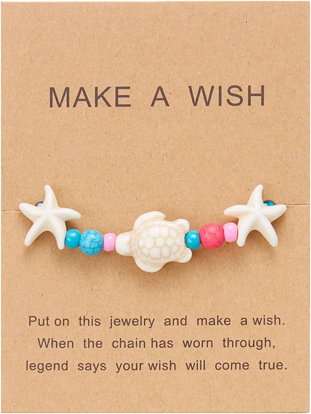 Shell Starfish Bracelet Turtle Gifts Summer Bracelets Seashell Charm Bracelets Boho Beach Dresses for Women Vcation Outfits Summer Beach Stuff