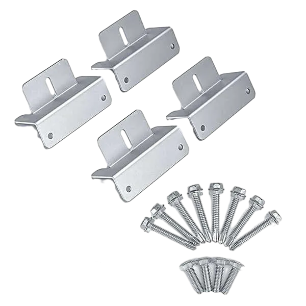 Solar Panel Mounting Z Bracket Mount Kits