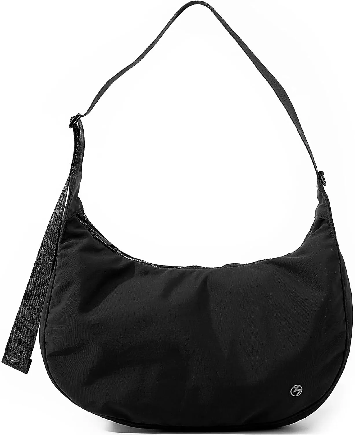 Titosha Medium Nylon Crescent Crossbody Bag for Women with Extended Adjustable Shoulder strap