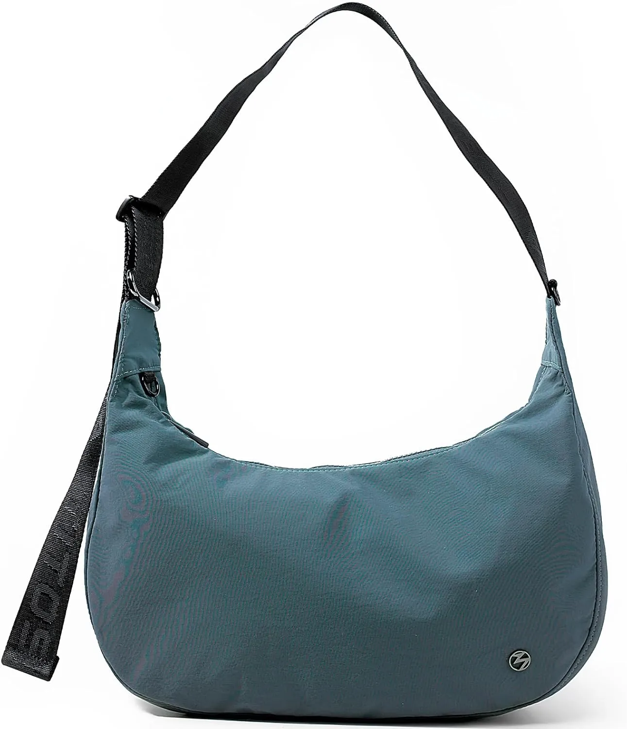 Titosha Medium Nylon Crescent Crossbody Bag for Women with Extended Adjustable Shoulder strap