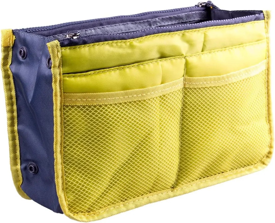 Travel Toiletry Bag Handheld Double Zipper Cosmetic Bag Multifunctional Toiletries Storage Bag Bag In Pocket Storage Bag Travel Storage Bag Bathroom Storage Bag Makeup Bag