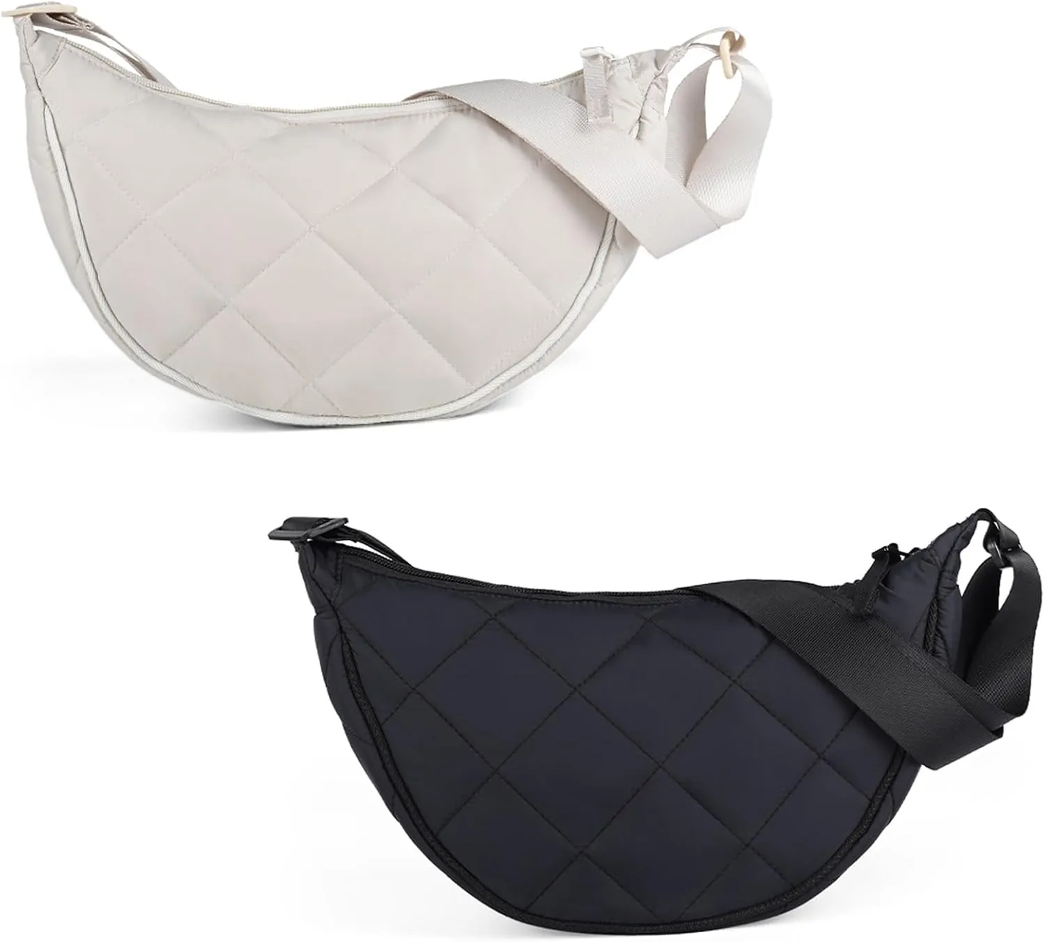 Women Hobo Crossbody Crescent Bag Lightweight Moon Bag