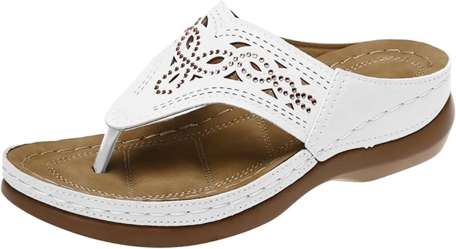Women Orthopedic Sandals,Breathable Mesh Hollow Sports Sandals,Orthopedic Flip-Flops Summer Comfortable Shoes