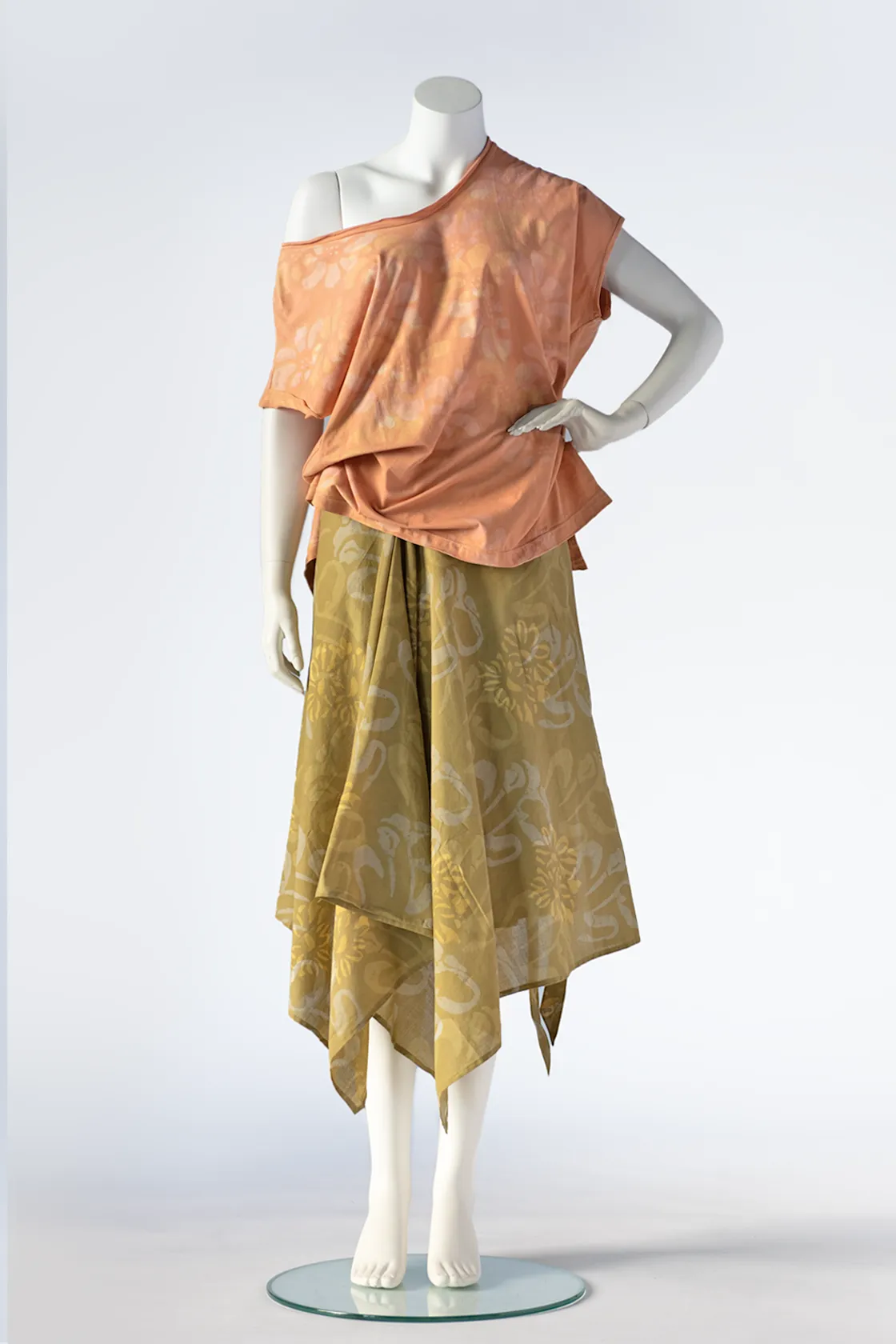 Wrap Skirt in Green Paradiso