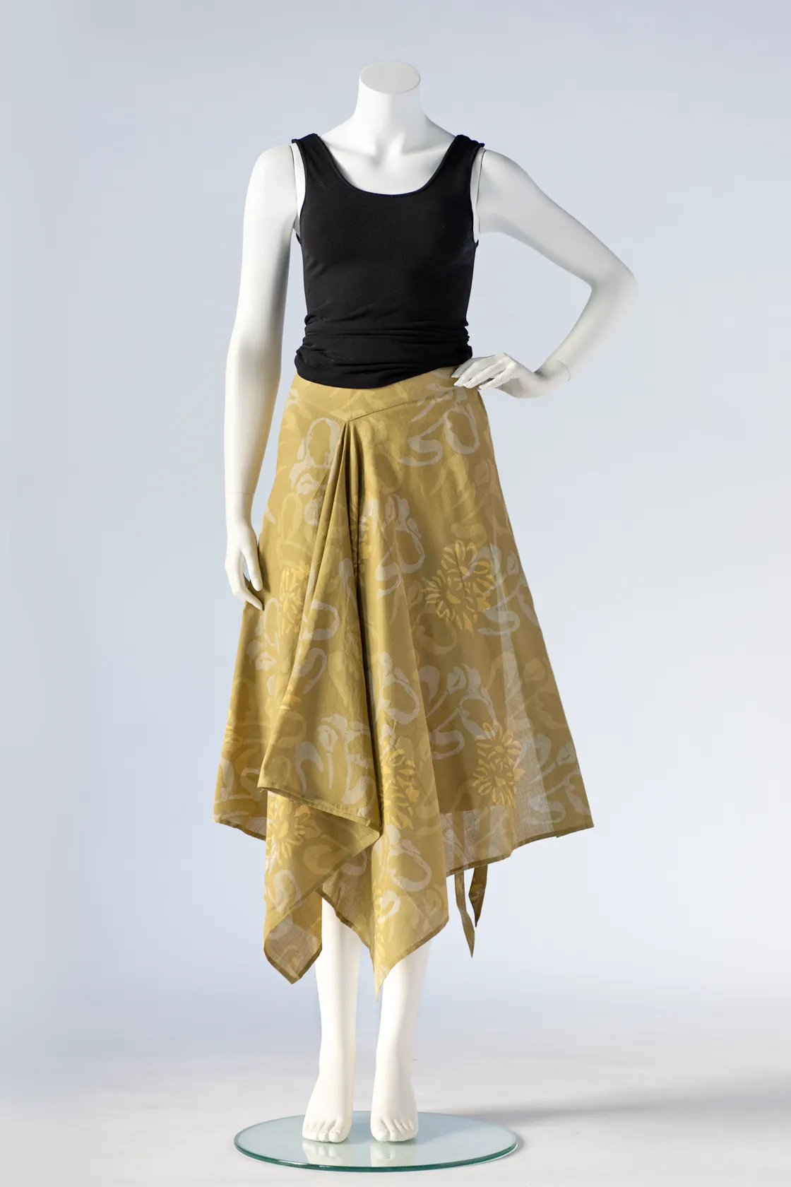 Wrap Skirt in Green Paradiso
